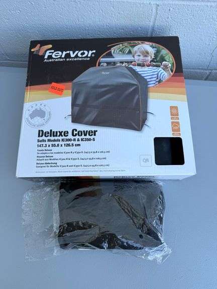 Fervor Australian Excellence Deluxe Cover BBQ Grill Cover