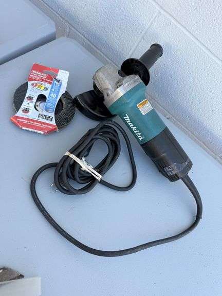 Makita 4 1/2" Angle Grinder - Ready to Tame Metal (and More?) image