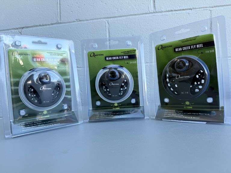 Quarrow Bear Creek Fly Reels - A Trio of Twirls!