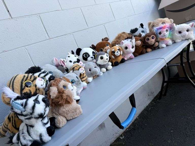 Big Eyed Beanie Plush Animal Kingdom!