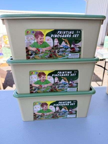 Triple Treat: Joyin Painting Dinosaurs Set