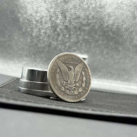 1890  Silver Morgan Dollar image