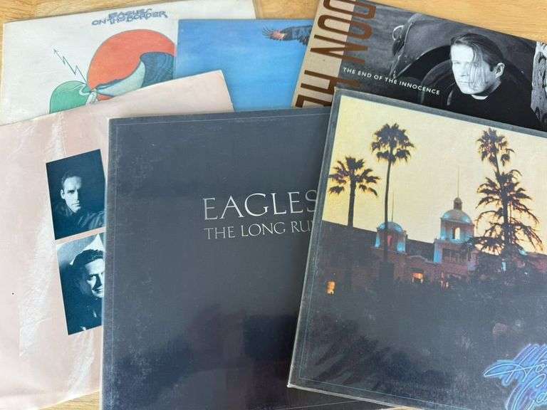Eagles & Don Henley Vinyl Record Album Lot image