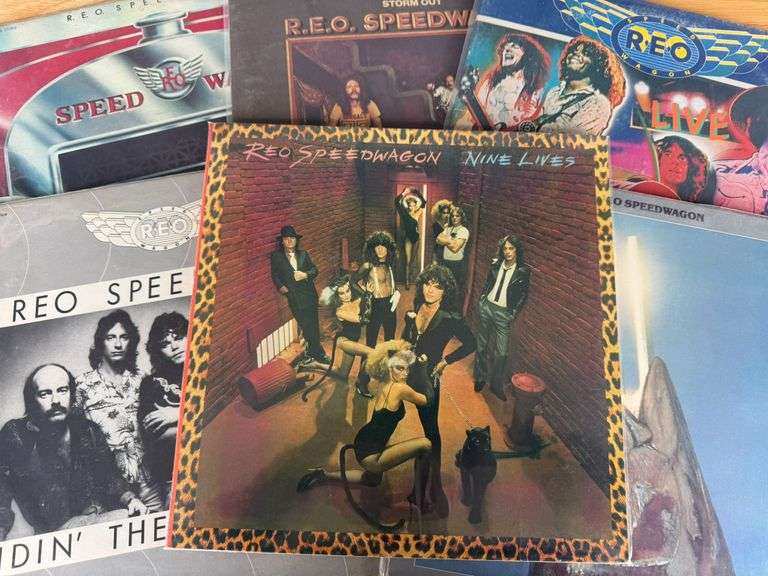 REO Speedwagon Vinyl Record Collection image