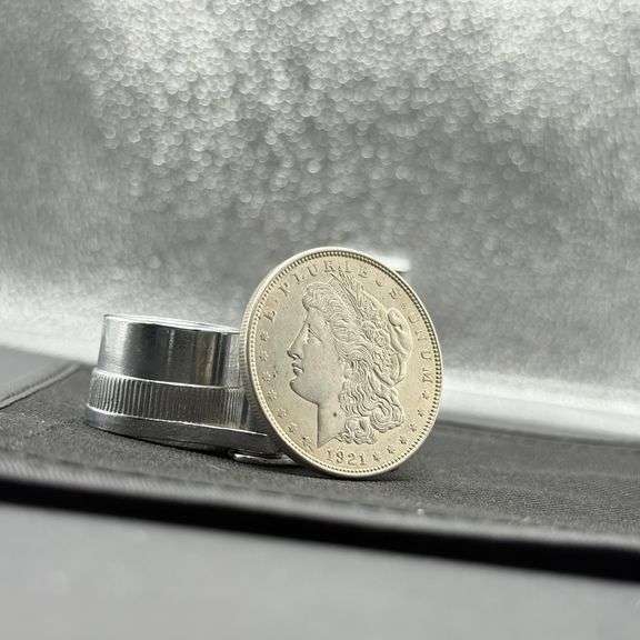 1921  90% Silver Morgan Dollar image