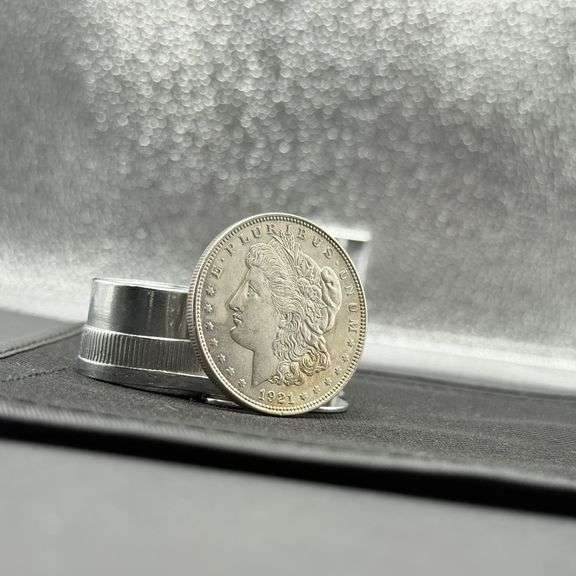 1921  90% Silver  $1 1921 Morgan Silver Dollar image