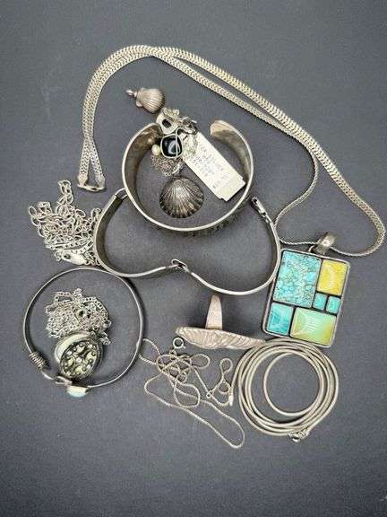 Sterling Silver Bracelets, Chains & Artisan Pendants image
