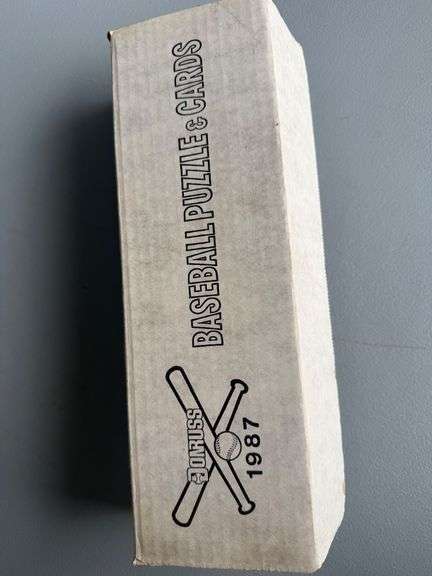 1987 Donruss Baseball Puzzle and Cards image