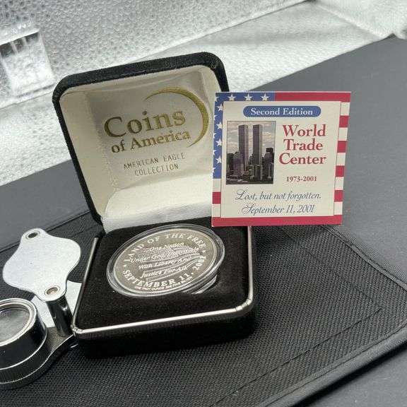 Coins of America 9/11 WTC 1 oz .999 Silver Round image