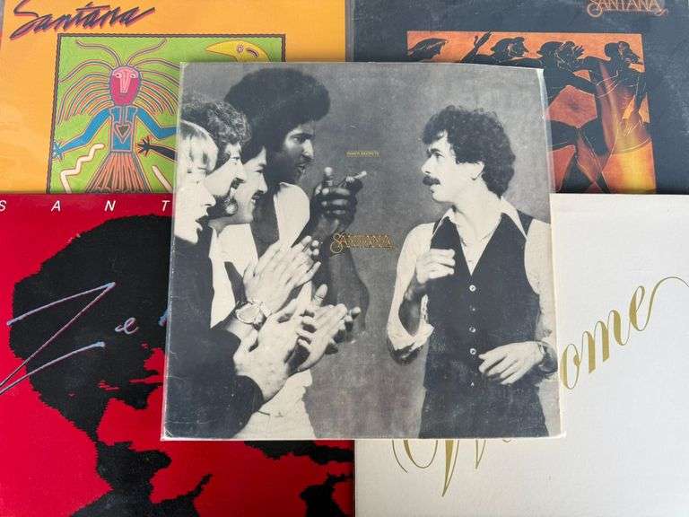Santana Vinyl Record Collection image