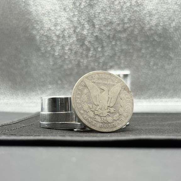 1896  Silver Morgan Dollar image