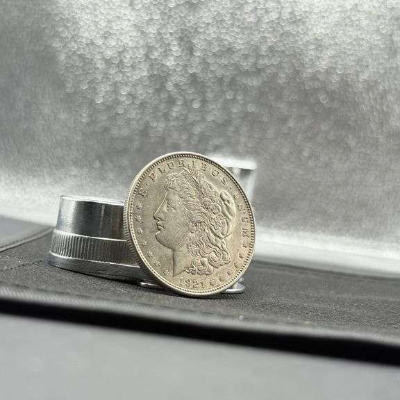 1921  Silver Morgan Dollar image