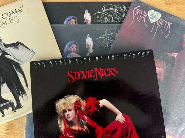 Stevie Nicks and Fleetwood Mac Vinyl Record Lot image