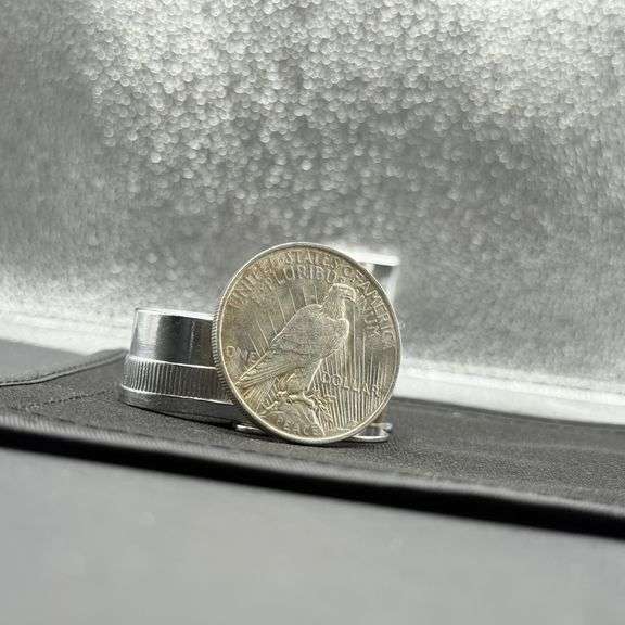 1923  90% Peace Dollar image