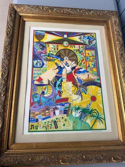 Framed Limited Edition Art Print by Raphael Abecassis image