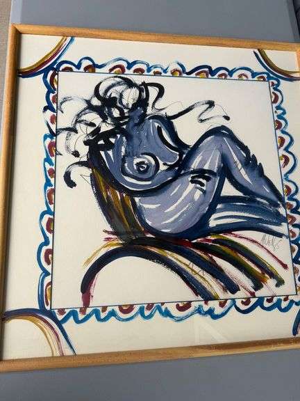 Peter Keil (1967) Abstract of Nude Figure image