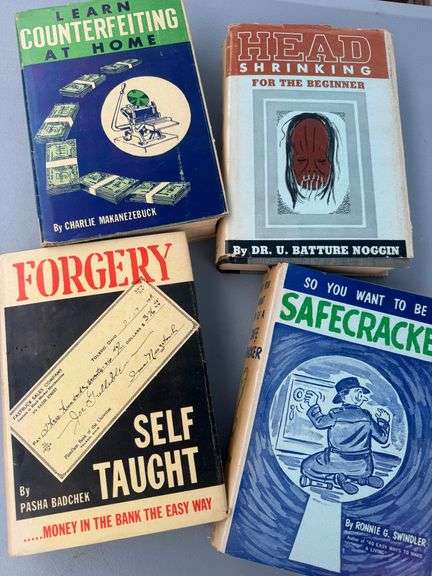 Humorous Crime Guide Book Collection image