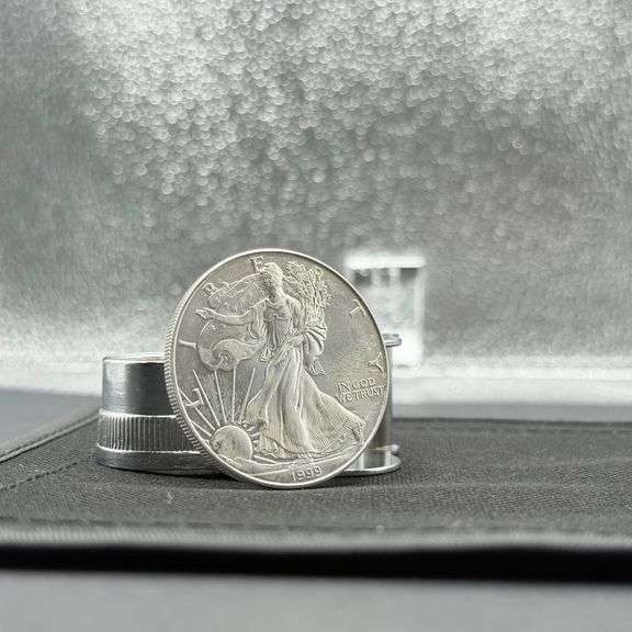 1999  .999 Silver American Silver Eagle image