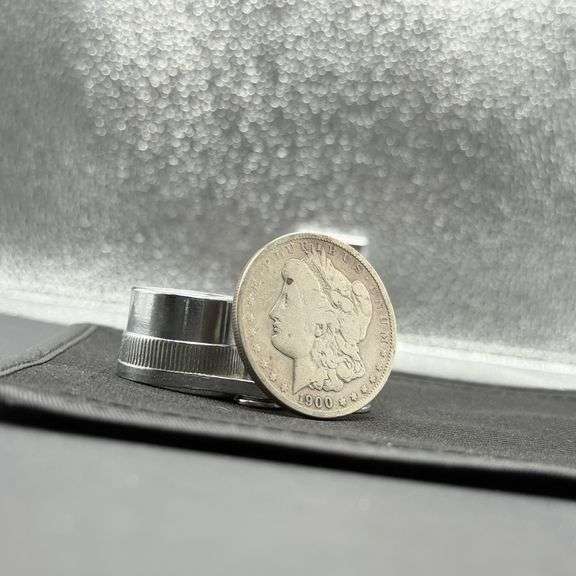 1900  Silver Morgan Dollar image