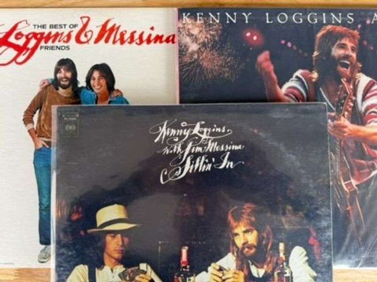Loggins & Messina & Kenny Loggins Vinyl Record Lot image