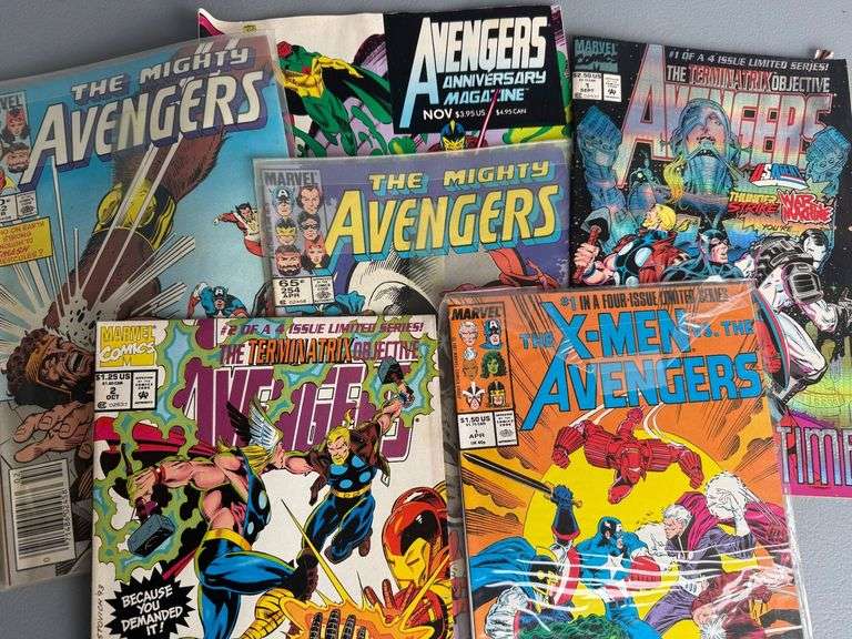 Marvel Comics Avengers and X-Men Comic Book Lot image