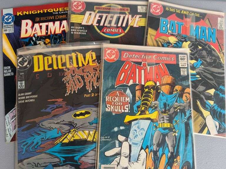 Detective Comics and Batman Comic Book Lot image