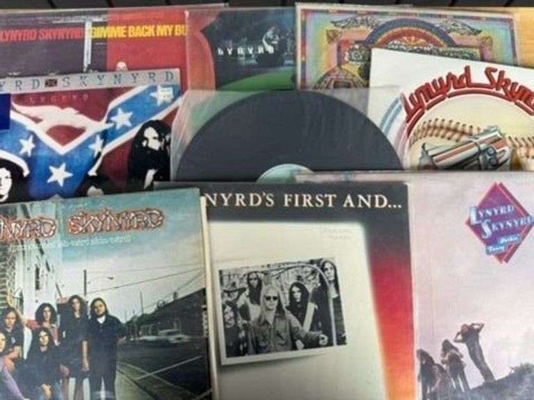 Lot of Lynyrd Skynyrd Vinyl Records image