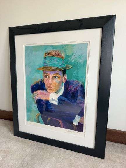 LeRoy Neiman - Signed and Numbered Frank Sinatra Portrait Print image