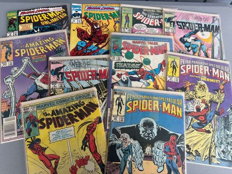 Collection of Amazing Spider-Man and Spectacular Spider-Man Comic Books image