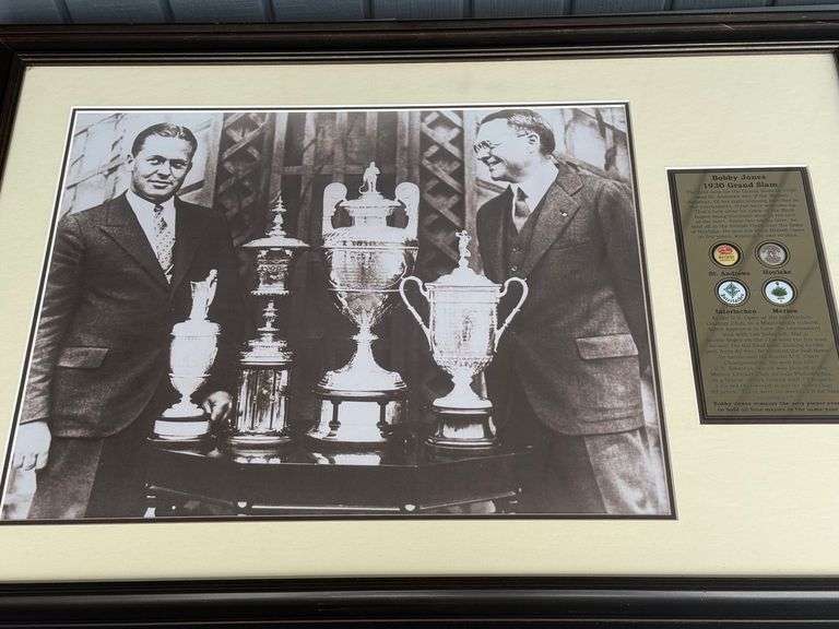 Bobby Jones 1930 Grand Slam Framed Print image