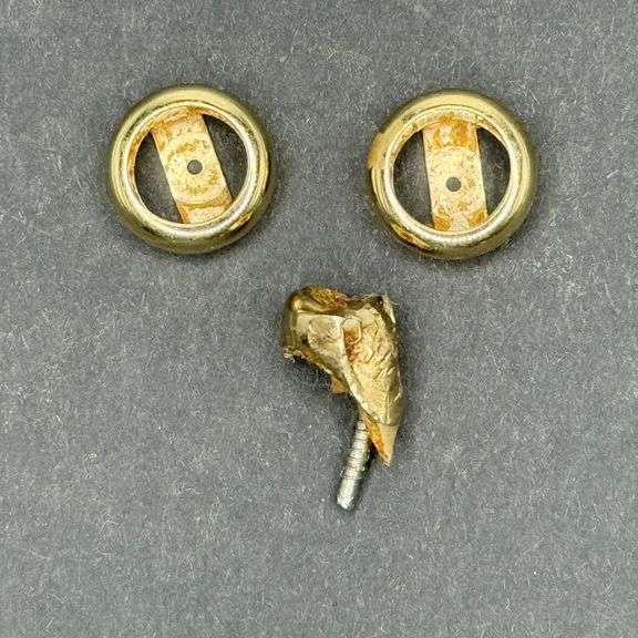 14k Earring Backings & 18k Gold Dental Piece image