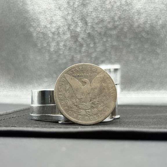 1880  Silver Morgan Dollar image