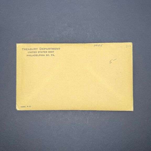 Unopened 1963 Proof Set – Original Mint Seal Intact image