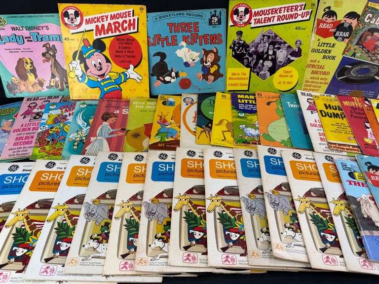 Read and Hear Record Lot - Disney, Golden Book, and More! image