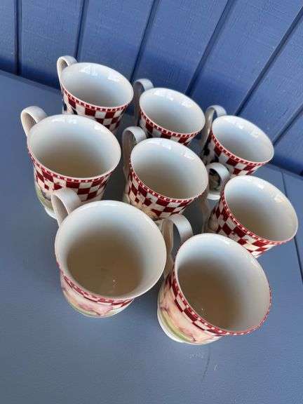 Barnyard Noble Excellence Coffee Mugs - Set of Eight image