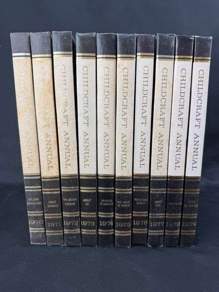 Vintage Childcraft Annual Collection (1970-1979): A Decade of Wonder! image