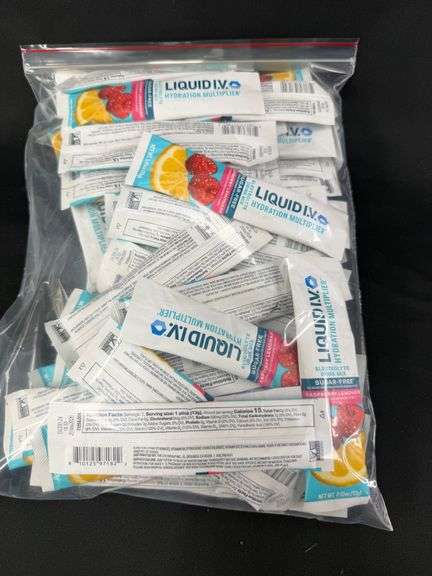 Liquid I.V. Hydration Multiplier Raspberry Lemonade - Power Up! image