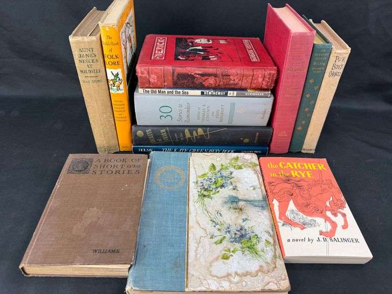 Eclectic Lot of Vintage Books image
