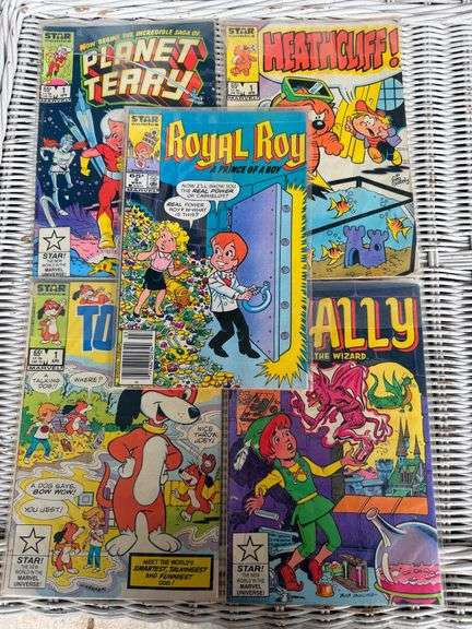 Marvel Star Comics Lot: Top Dog, Royal Roy, Heathcliff, Planet Terry & More image