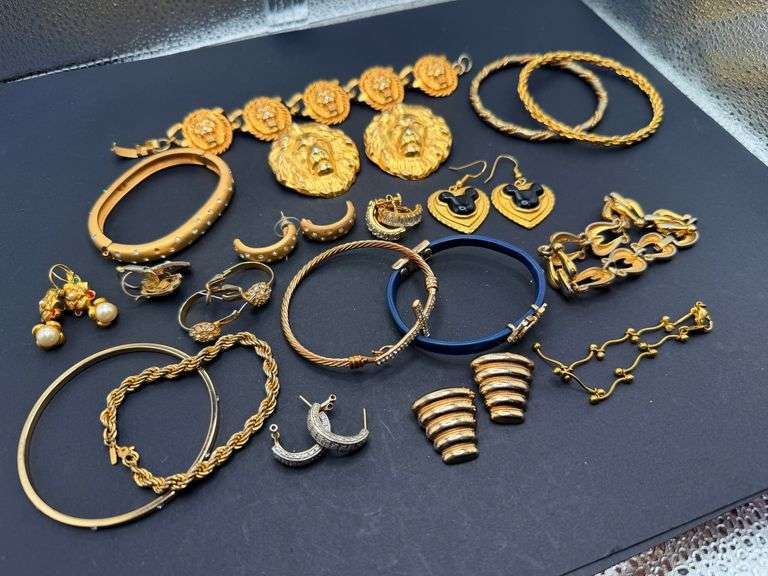 Golden Glamour: A Treasure Trove of Fashion Jewelry image