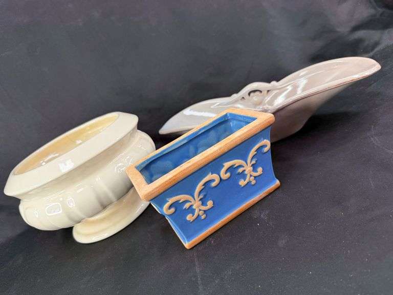 Terrific Trio of Decorative Ceramic Dishes image