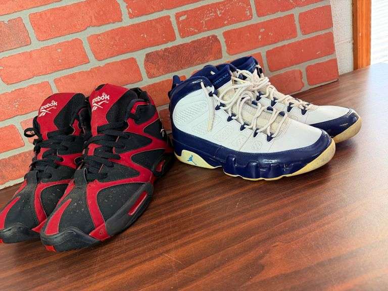 Double the Hoops: Air Jordan IX and Reebok Basketball Shoes image