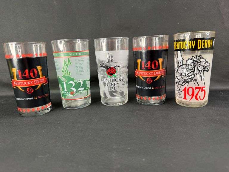 Kentucky Derby Glass Collection - A Toast to the Fastest Two Minutes! image