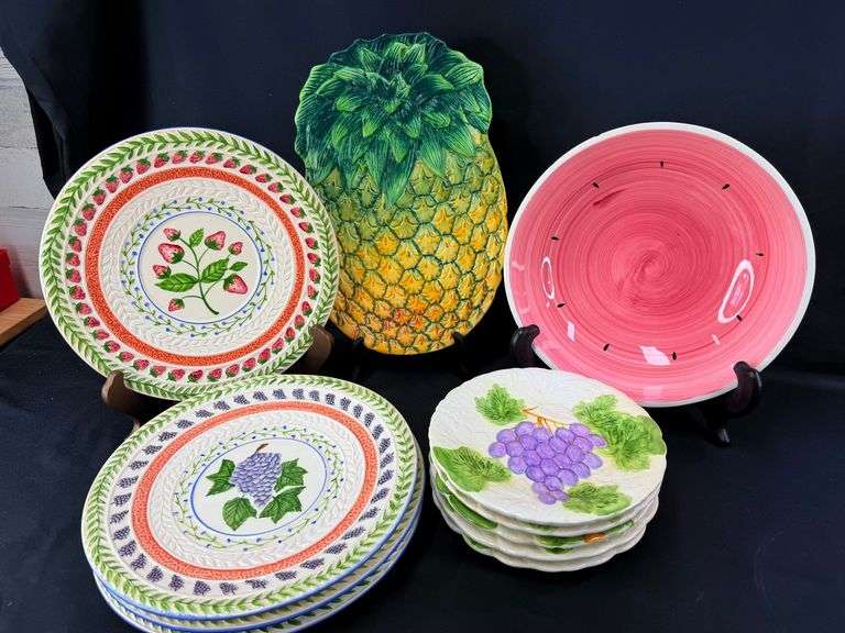 Whimsical Fruit-Themed Ceramic Dish Collection image
