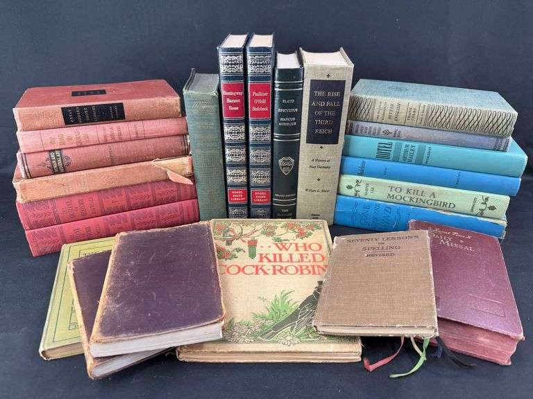 A Literary Labyrinth: Stack of Assorted Titles image