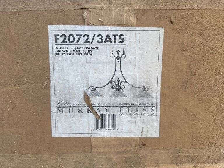 Murray Feiss F2072/3ATS Chandelier image