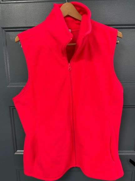 Old Navy Fleece Vest - Stoplight Chic image