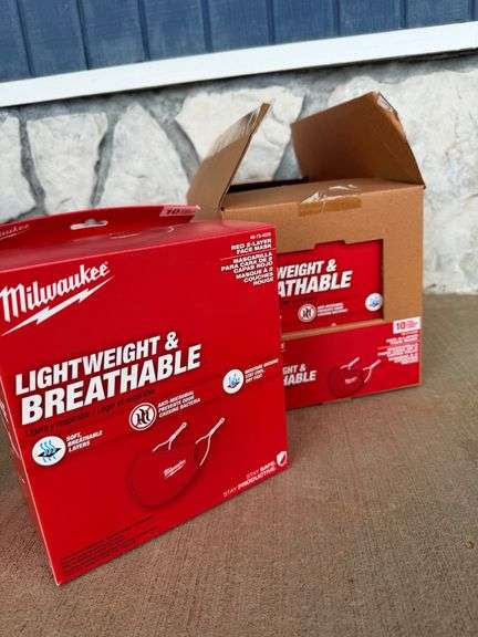 Bulk Milwaukee Red 2-Layer Face Masks (30 Total) image