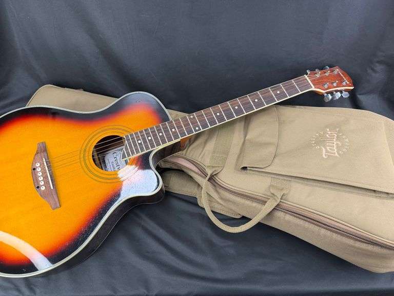 Crestwood Acoustic Guitar with Taylor Gig Bag - Rock On! image