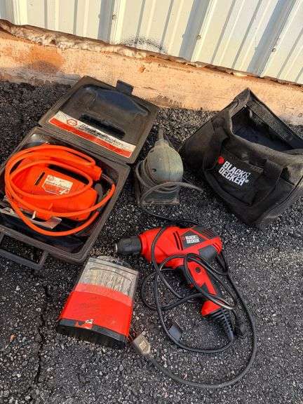 Black & Decker Power Tool Collection - Drill, Jigsaw, Sander & More! image